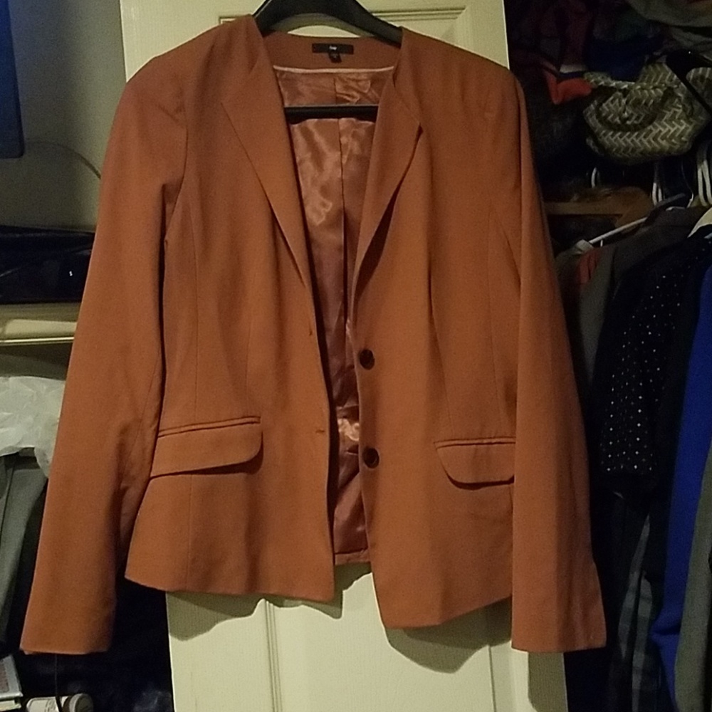 Dark mauve blazer